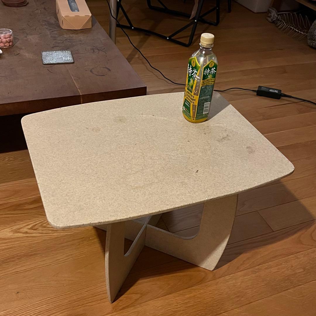 ビンテージ ストーン サイドテーブル アノニマス conran - メルカリ