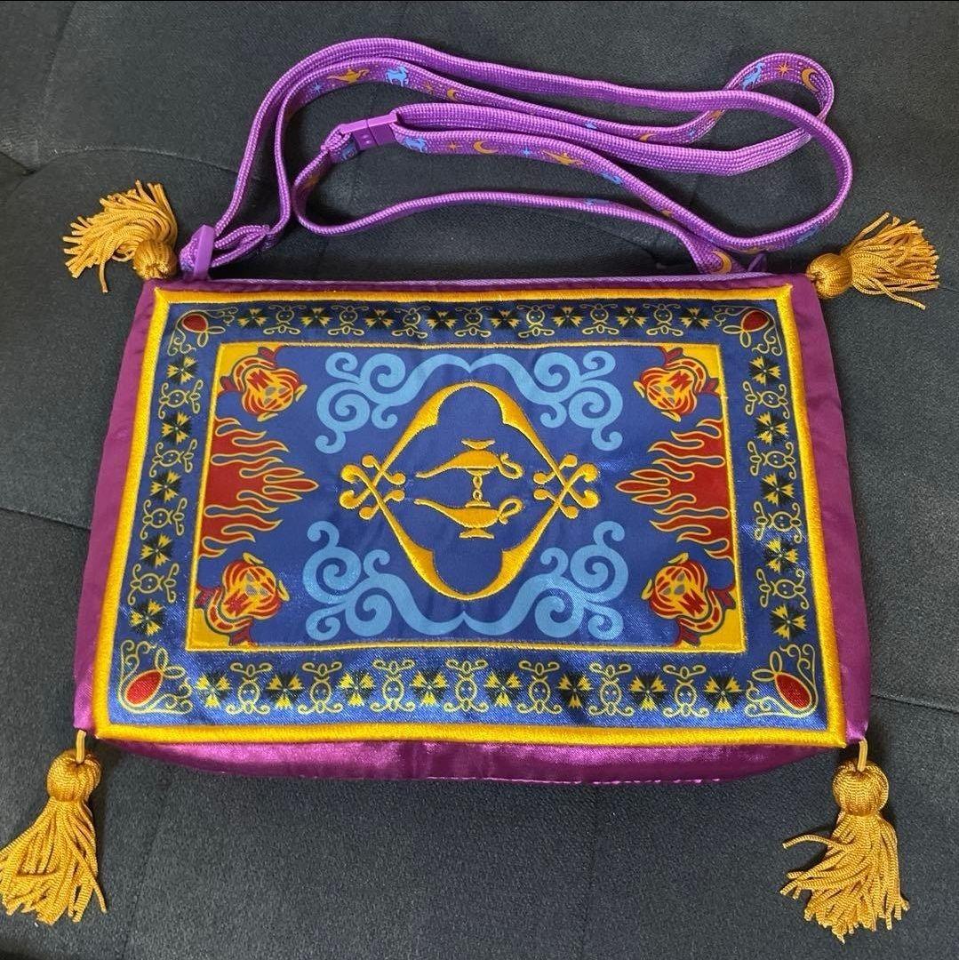 ディズニー TDL ショルダーバッグ 魔法の絨毯 アラジン ジャスミン