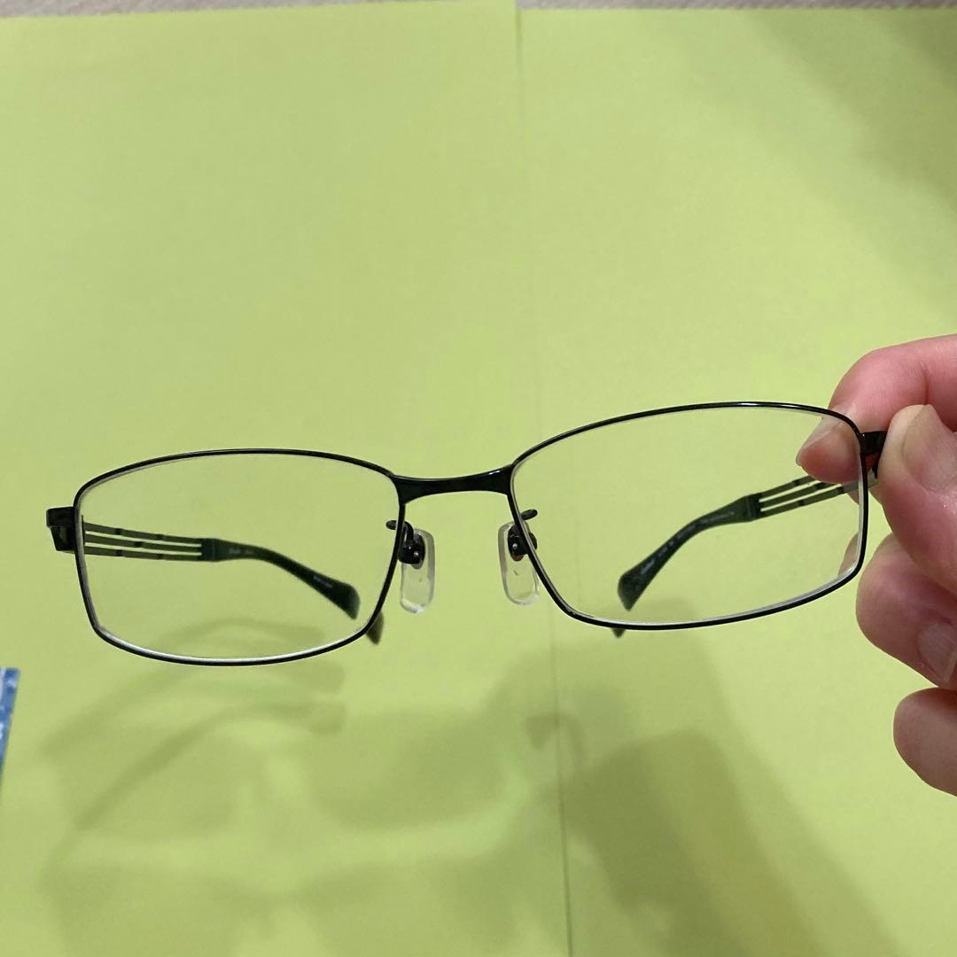 美品 おしゃれ ラインアート シャルマン眼鏡と眼鏡市場500円割引