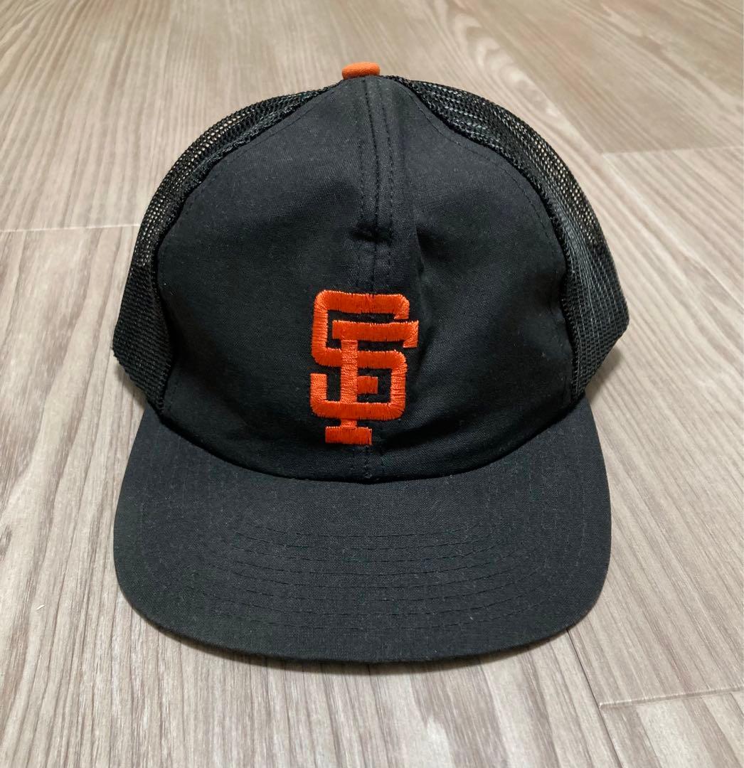 90s サンフランシスコジャイアンツ メッシュキャップ 古着 ビンテージ