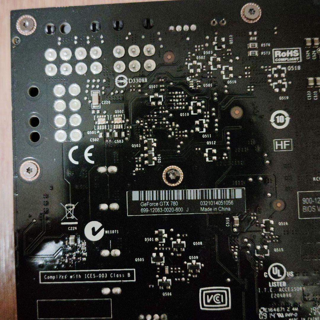 GTX1070 GTX970 GTX980 GTX780 4枚セット