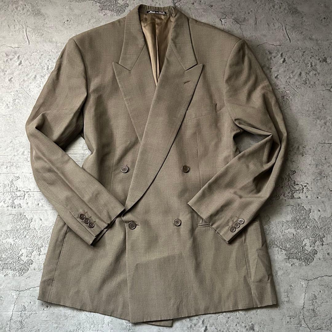 美品 90s ジョルジオ アルマーニ スーツセットアップ ダブル vintage