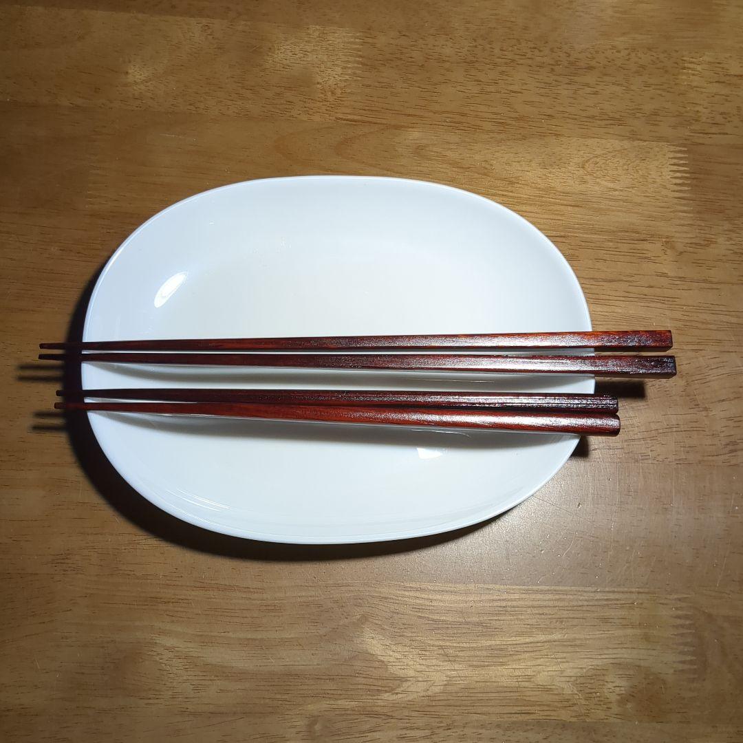 漆塗り箸 27センチ60膳、23.5センチ40膳