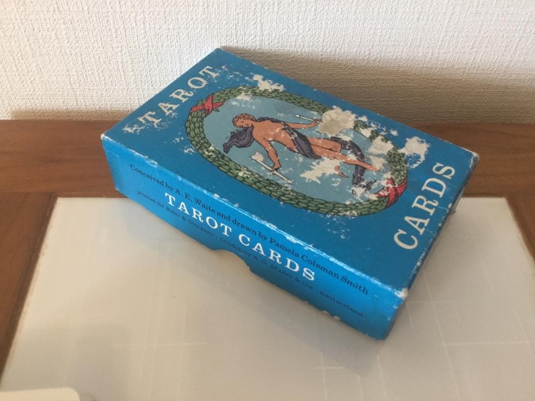 タロットカード ビンテージ 海外製 70s RIDER TAROT CARDS - メルカリ