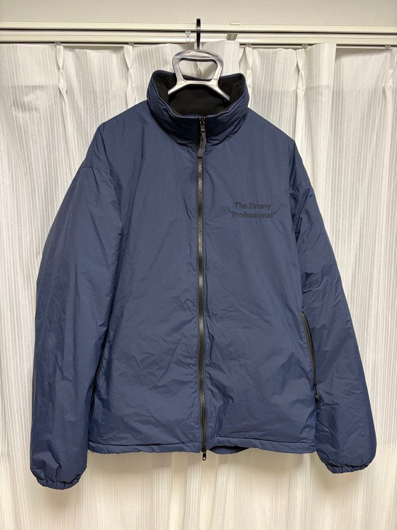 ENNOY エンノイ　中綿シャカシャカ　セットアップ　ネイビー　L ENNOY x スタイリスト私物 『中綿シャカシャカ2025』が国内1月5日より