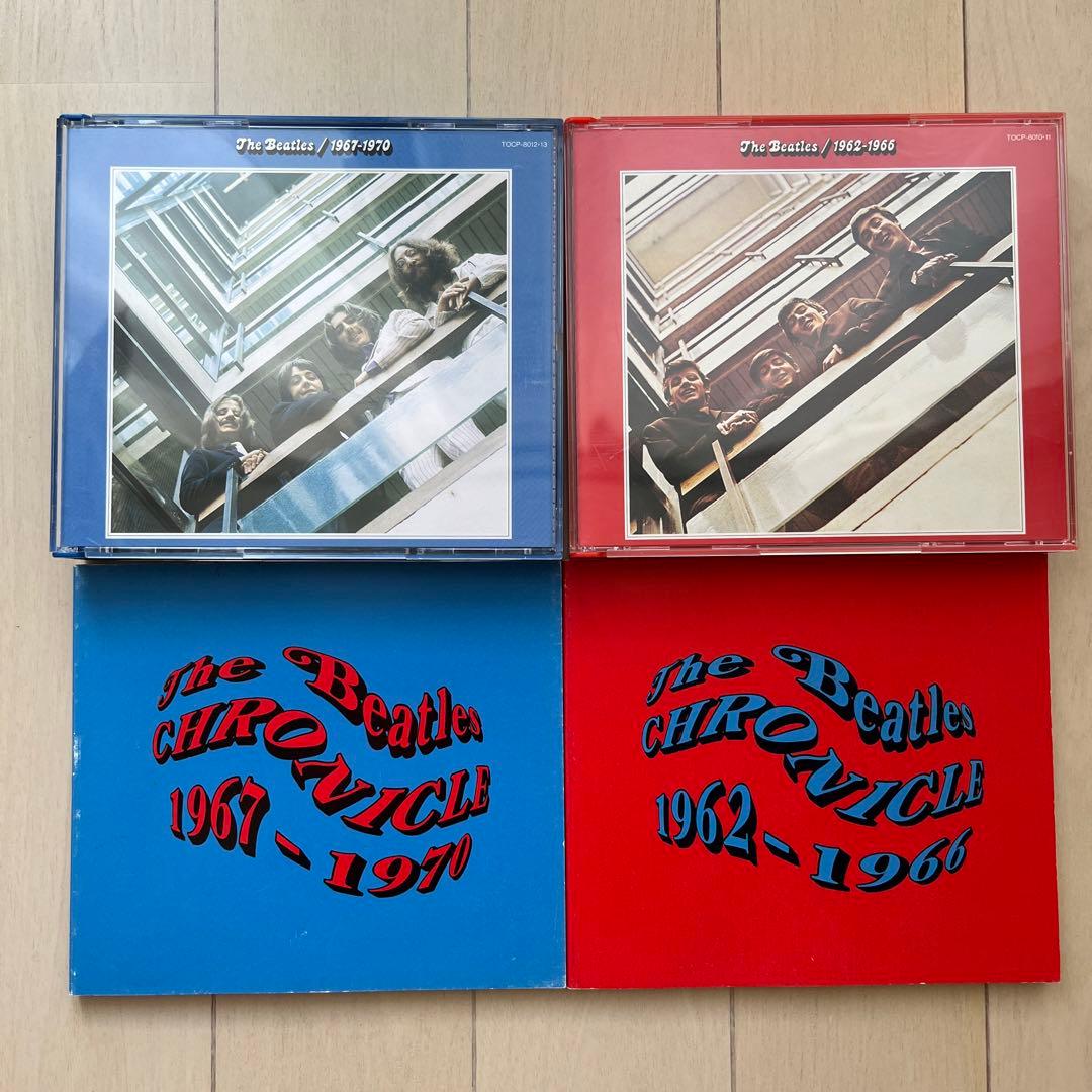 ザ・ビートルズ 赤盤 青盤 1993年 CDセット - メルカリ