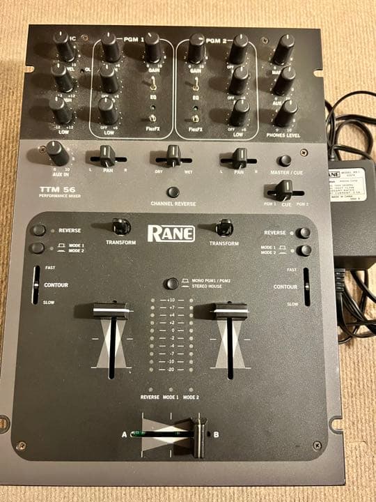 RANE TTM56 TTM56 RANE カラー···ブラック種類···DJミキサーR【DJ機器】