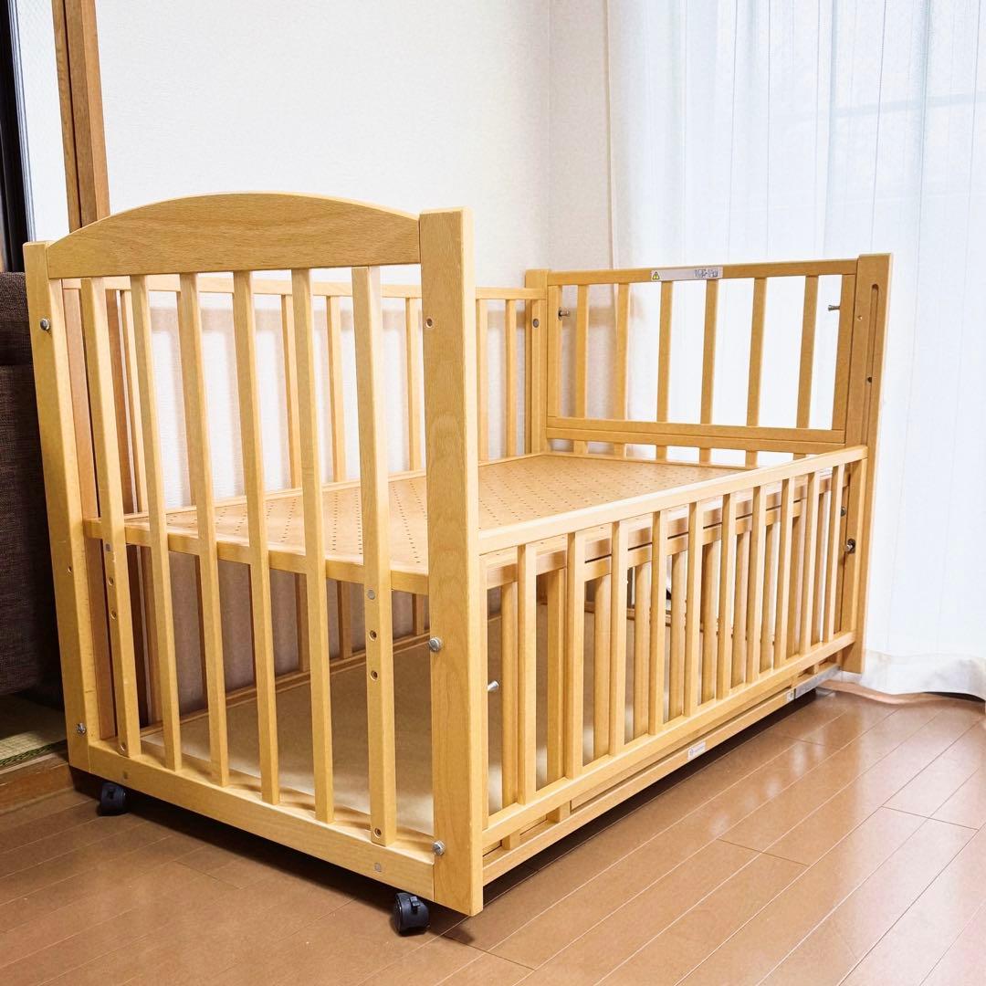 ヤマサキ　ツーオープンベビーベッド　b-side ツーオープンベッド b-side | 国産ベビーベッド製造メーカー ヤマサキ