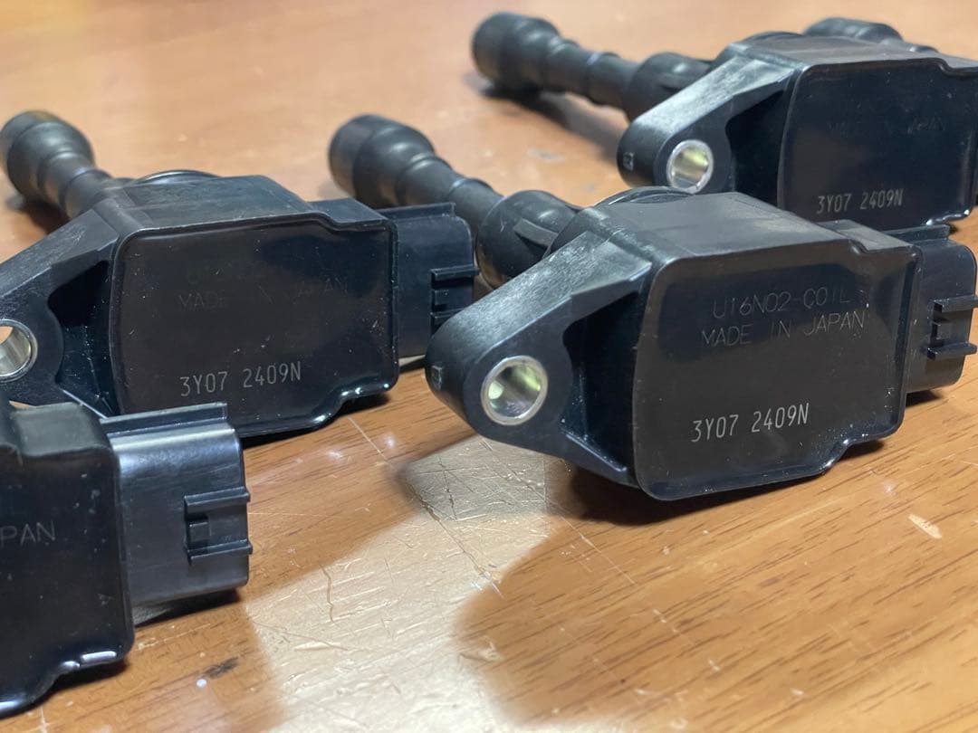 日産VQ35HR用 日立ヒタチイグニッションコイル＆デンソースパーク