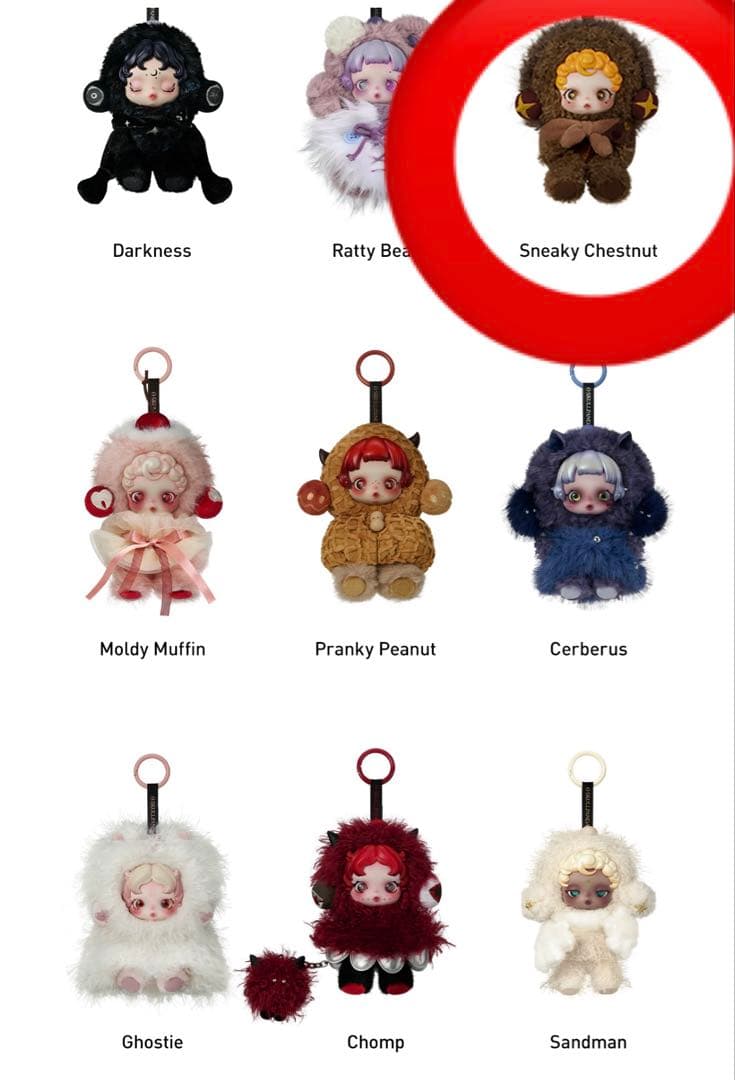 正規品】SKULLPANDA スカルパンダ Sneaky Chestnut - メルカリ