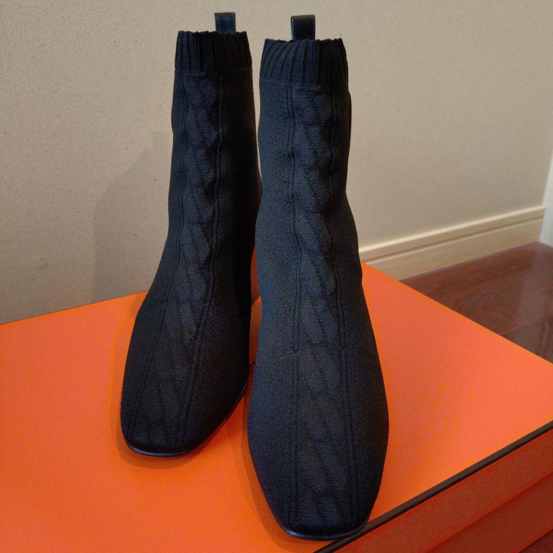 エルメスショートブーツ 《ヴォルヴェール》 60