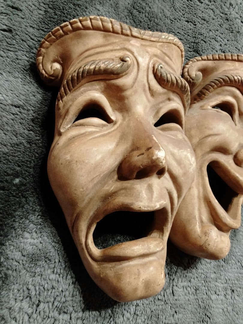 激レア 50s ツーフェイス 壁掛け two face ビンテージ ロカビリー