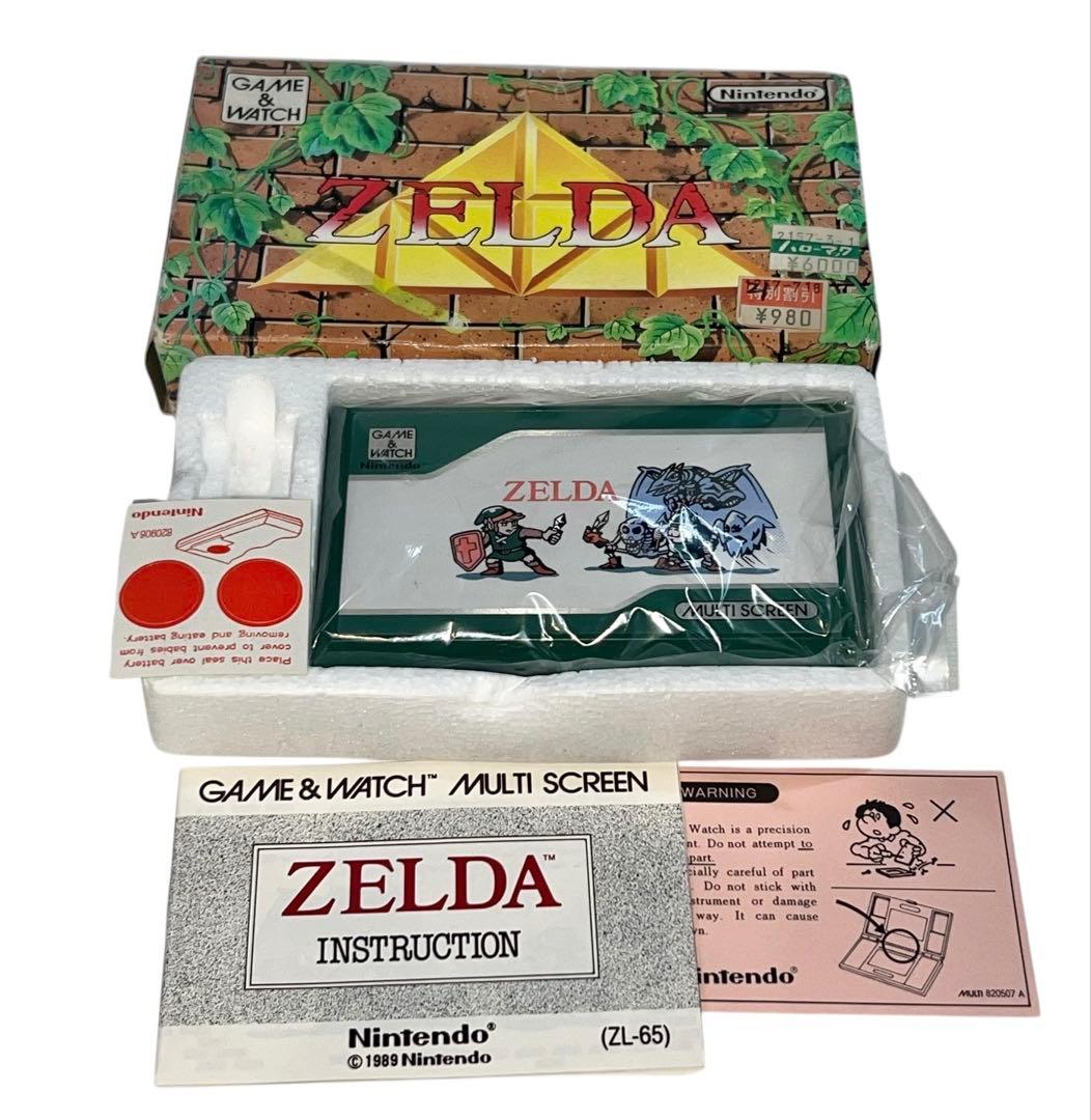 稀少品 ゲームウォッチ 北米版 ゼルダ マルチスクリーン - メルカリ