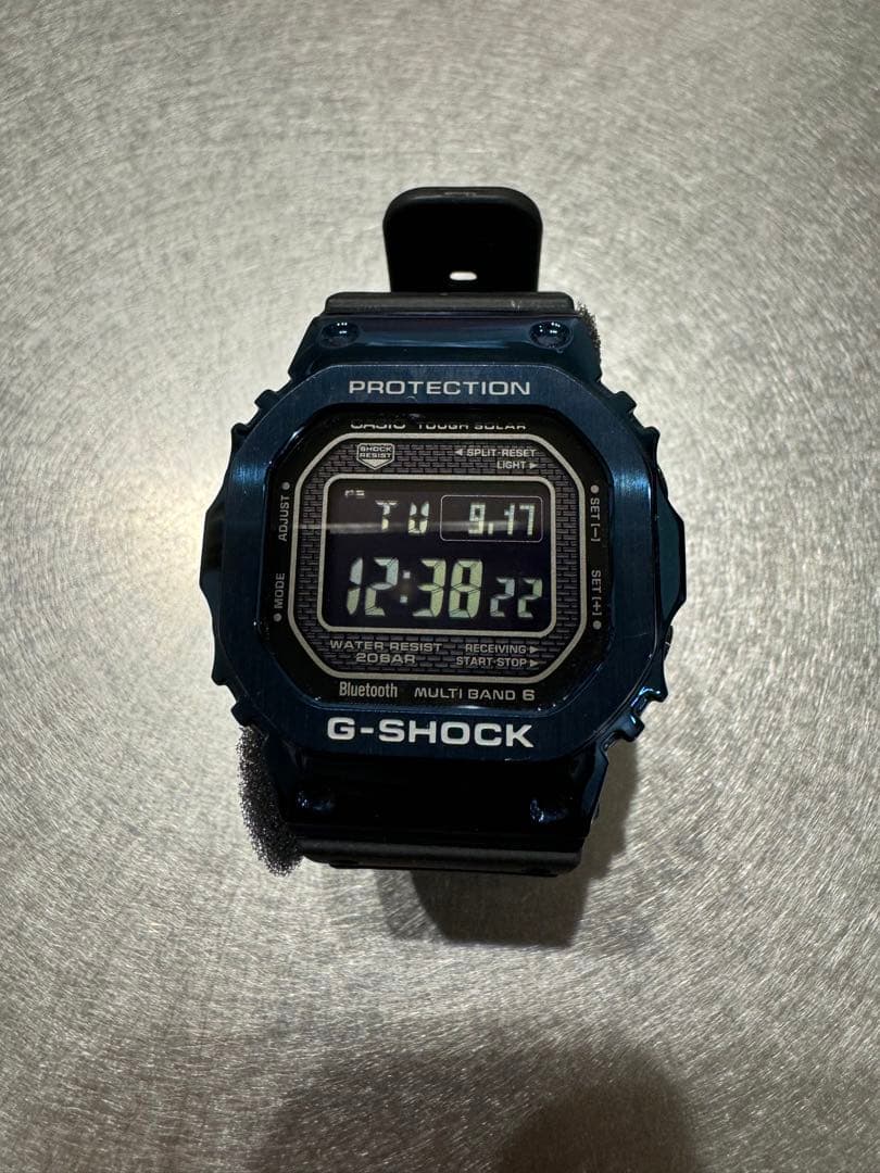 カシオG-SHOCK GMW-B5000 メタリックブルー生産終了品 - メルカリ