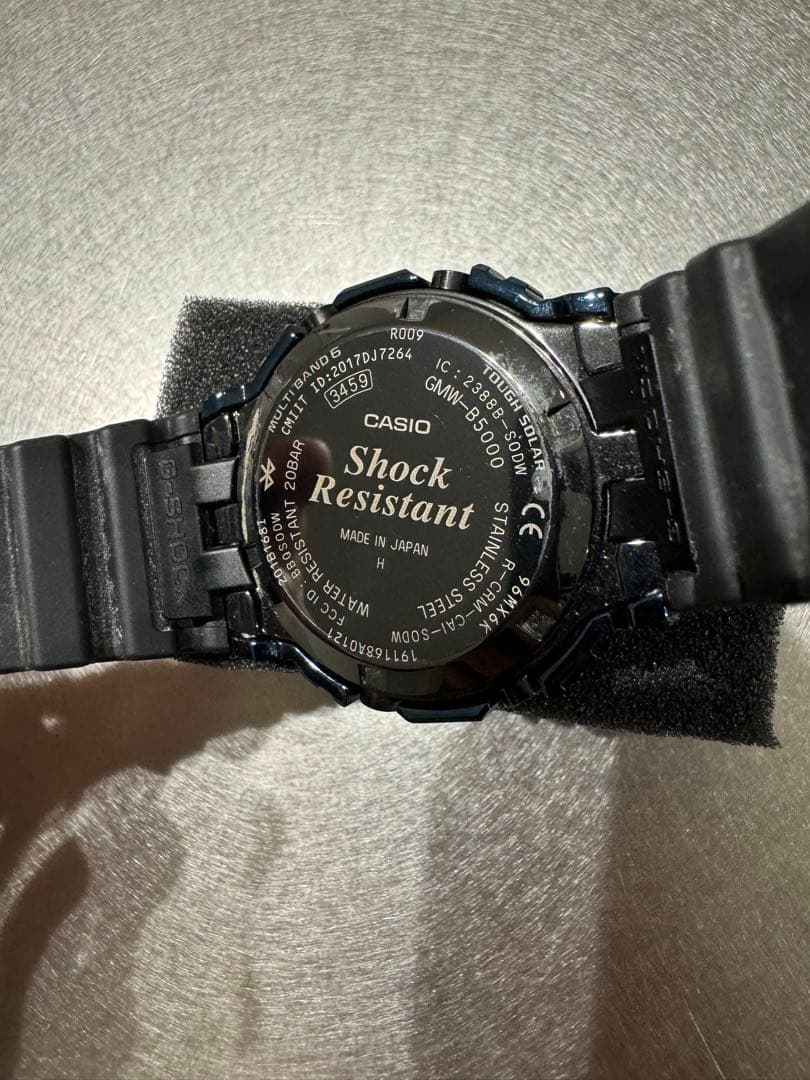 カシオG-SHOCK GMW-B5000 メタリックブルー生産終了品 - メルカリ