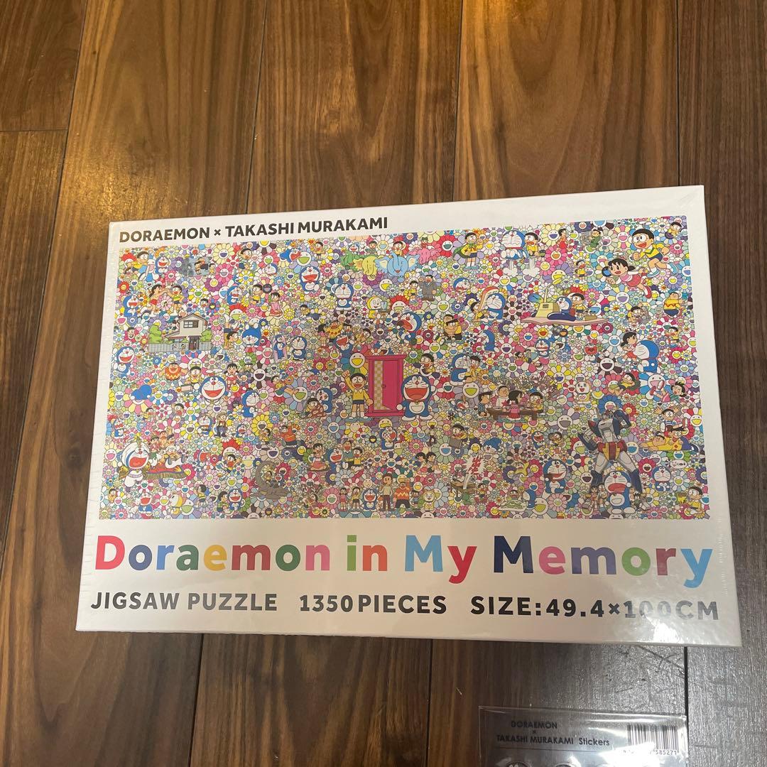新品 正規品 村上隆 ドラえもん パズル 記憶の中のドラえもん 限定品
