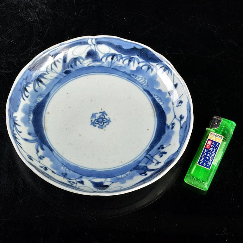 伊万里焼 古伊万里 染付 松竹梅文 皿 八客 V R5169 - メルカリ