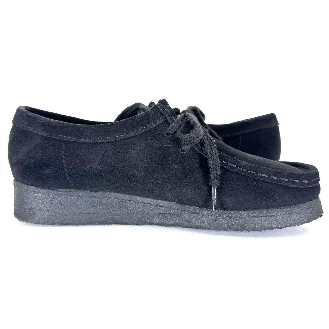 【Clarks】 クラークス （23.5cm） ワラビー ブラック レディース