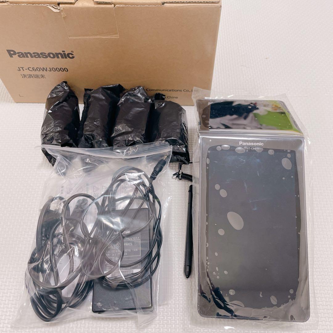新品　Panasonic　据置型決済端末　JT-C60WJ0000　動作確認済 パナソニックコネクト、決済端末9年ぶり新モデル タッチ画面拡大