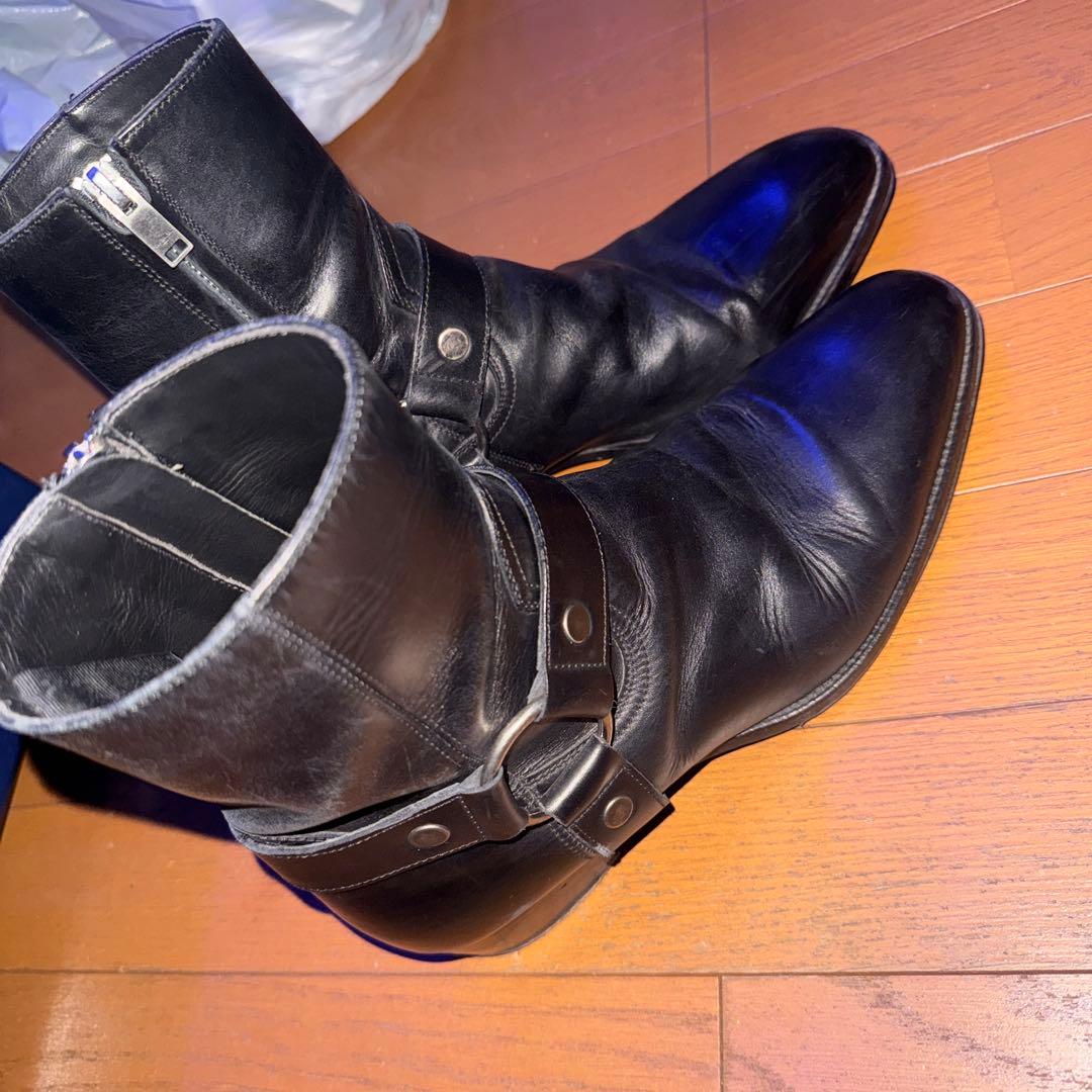 名作saint laurent ヒールジップエディ期size41 - メルカリ