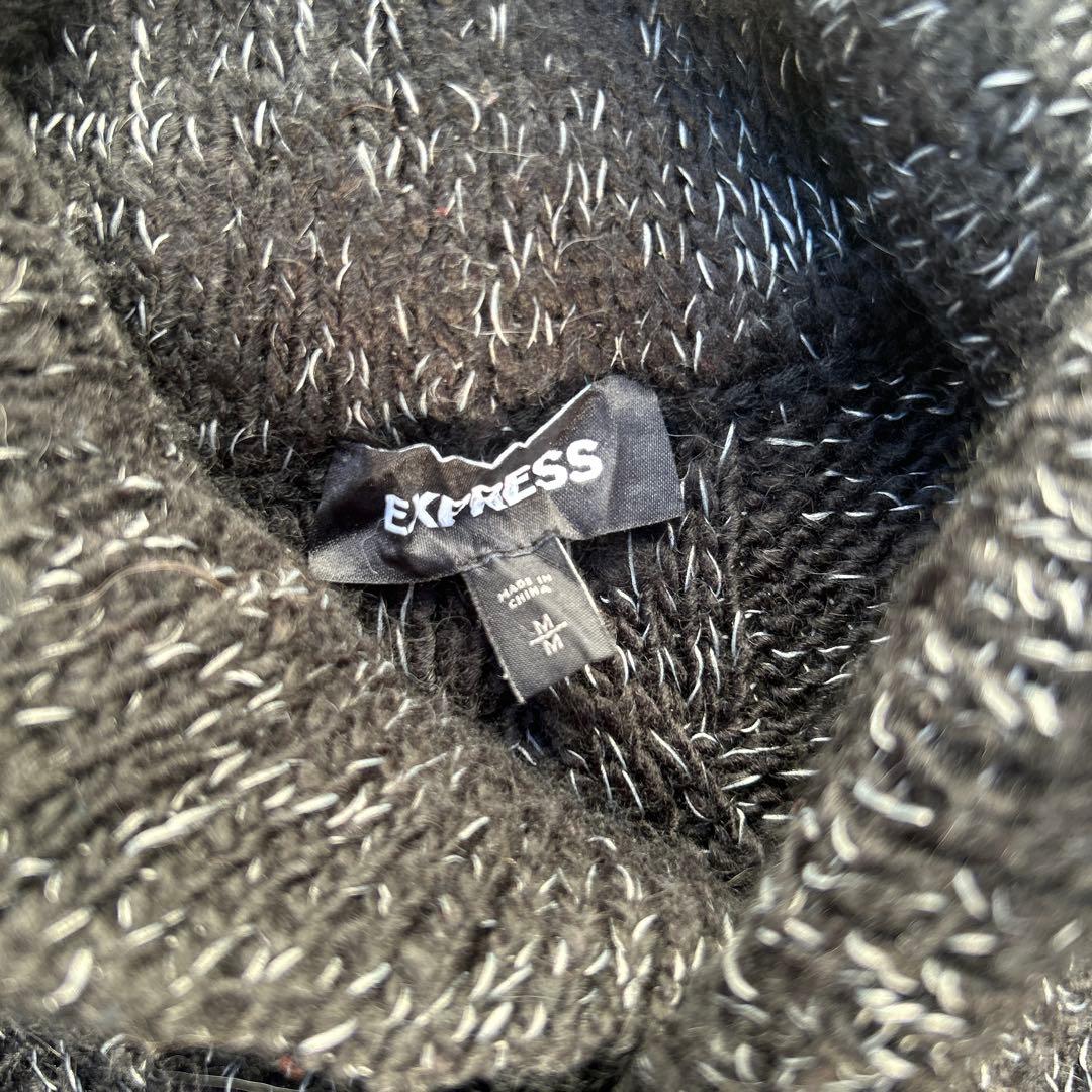 Archiveウール混Design Knit 00s Grunge Y2K 平成 - メルカリ