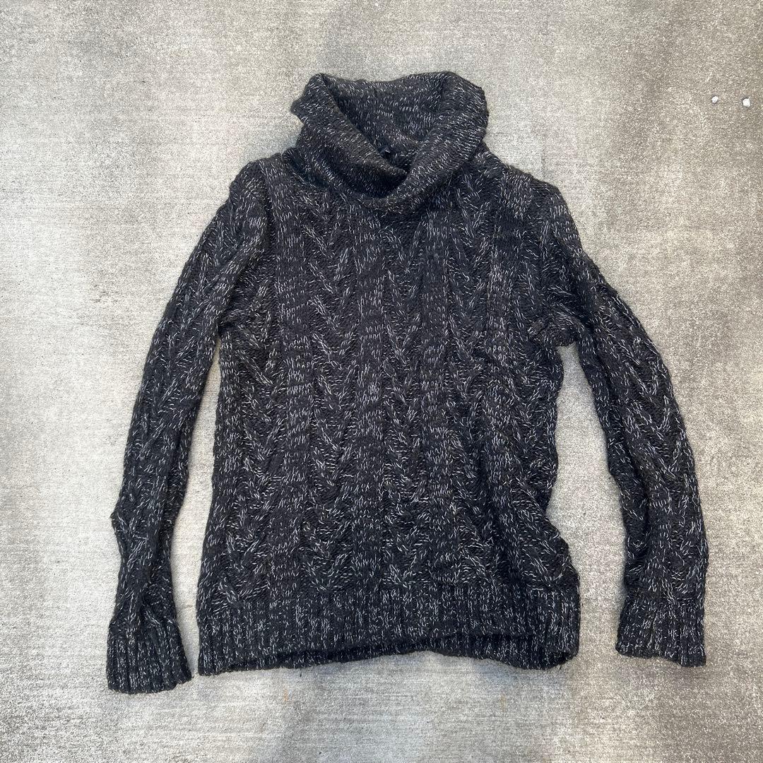 Archiveウール混Design Knit 00s Grunge Y2K 平成 - メルカリ