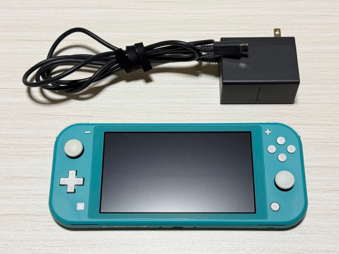 Nintendo Switch Lite ターコイズ ACアダプター付属 中古】Nintendo Switch Lite ターコイズ [2133058840347] - 法人専用