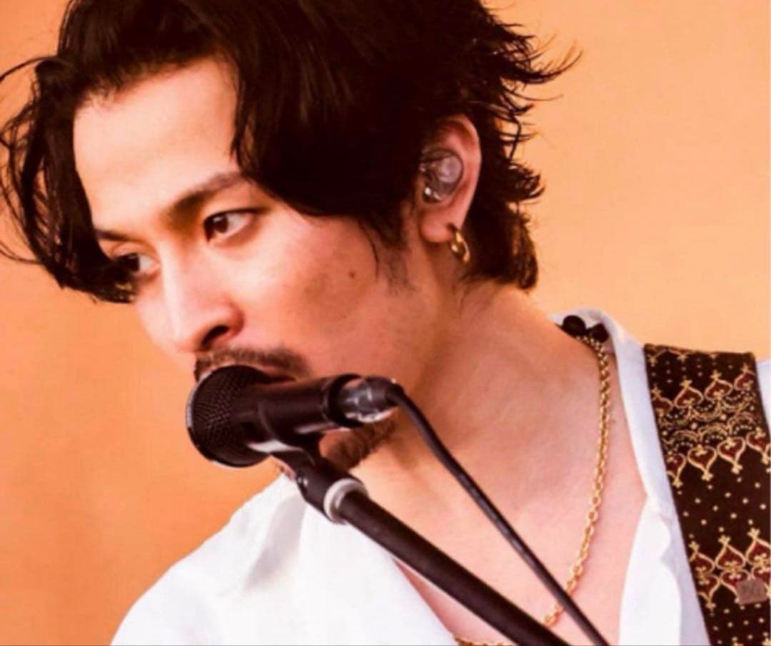 常田大希着用 ゴールドメッキ フープピアス - メルカリ