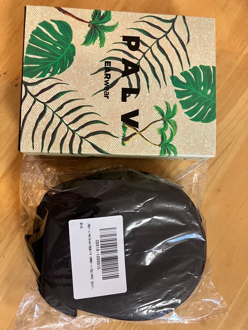PALV EARwear 骨伝導イヤホン ブラック
