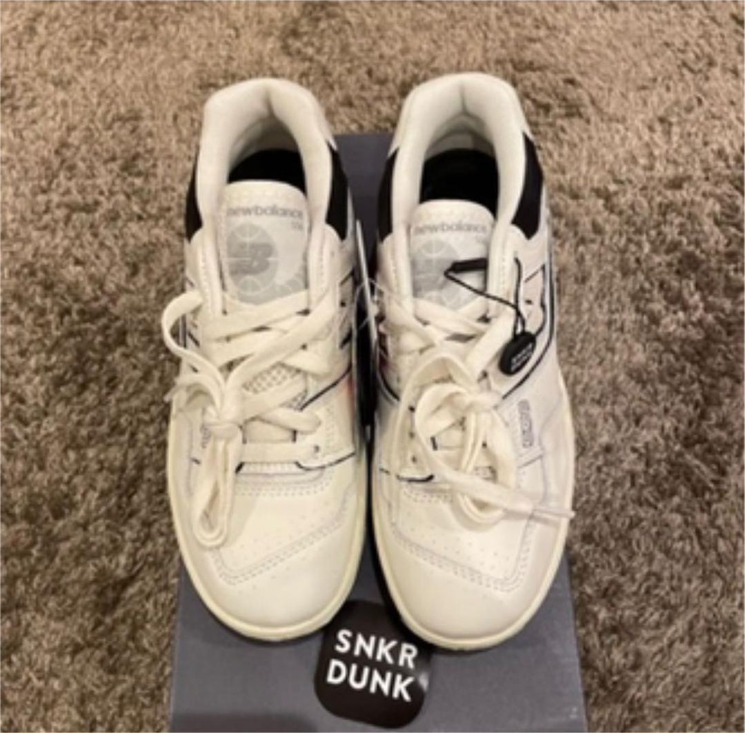 ☆百々千晴さんnewbalance550ホワイト☆ - メルカリ