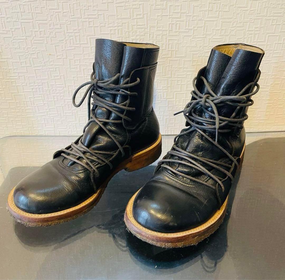 初期 90s MIHARA YASUHIRO ミハラヤスヒロ レースアップブーツ - メルカリ