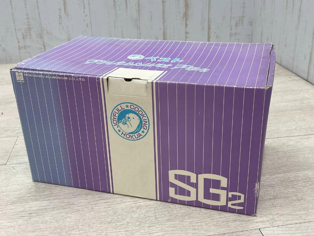 未使用 北陸アルミニウム ベスト 圧力鍋 SG-2型 3.0L 19㎝