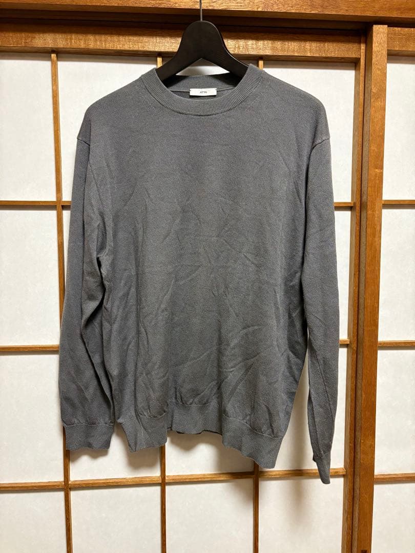 ATON 定価5.6万円GARMENT DYED SILK WASHI - メルカリ