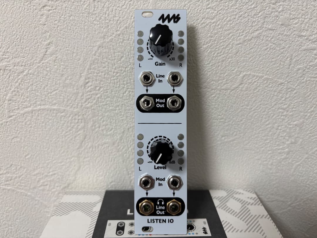 4ms Listen IO ユーロラック モジュラーシンセ 4ms Listen IO— Clockface Modular