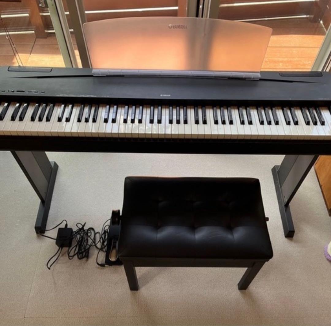 引き取り限定 YAMAHA P-70 電子ピアノ 88鍵盤 ブラック - メルカリ