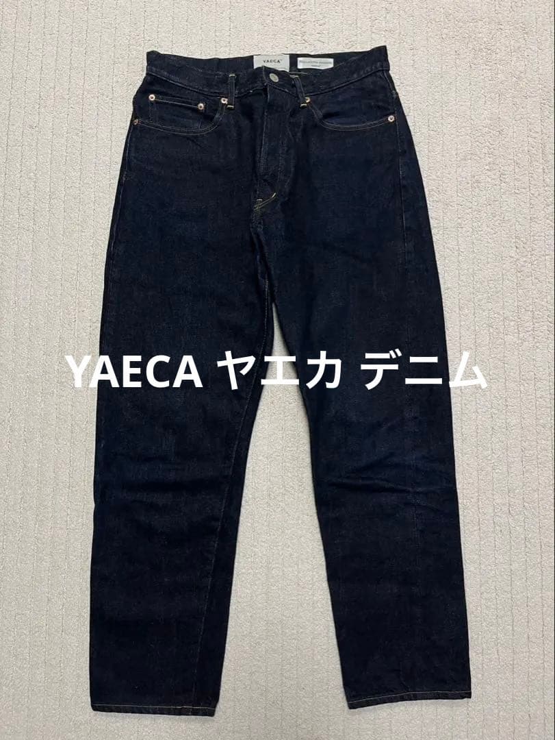 YAECA ヤエカ WIDE TAPERED DENIM(10-14W)デニム WIDE TAPERED DENIM(10-14W) | YAECA (MEN)(ヤエカ) | BOTTOMS(パンツ