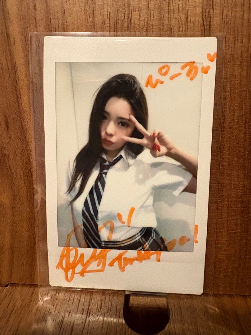 RIONA サイバージャパンダンサーズ　 サイン入りチェキ6枚組