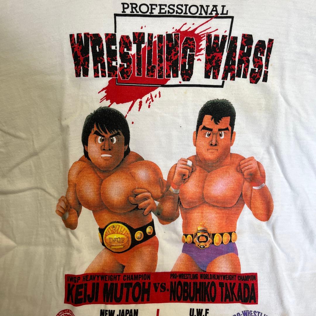 1995.10.9 武藤敬司vs高田延彦ヴィンテージTシャツ - メルカリ