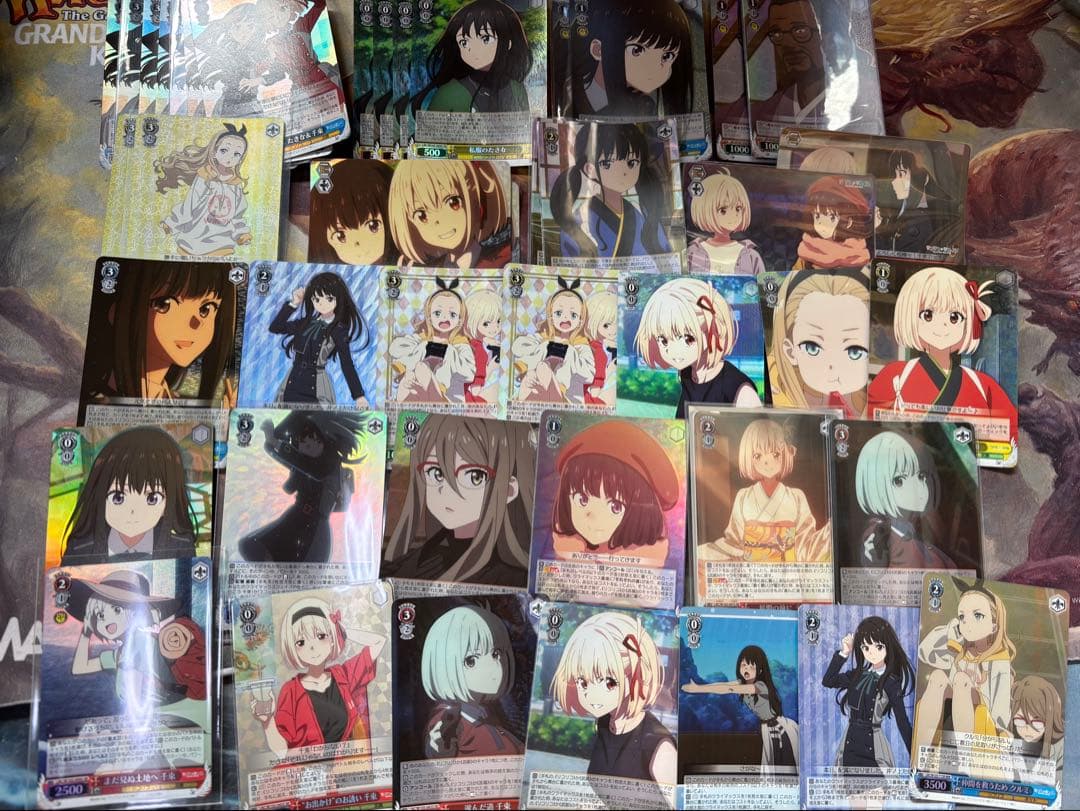 リコリスリコイル ヴァイスシュヴァルツ 光物 145枚 画像2枚 まとめ