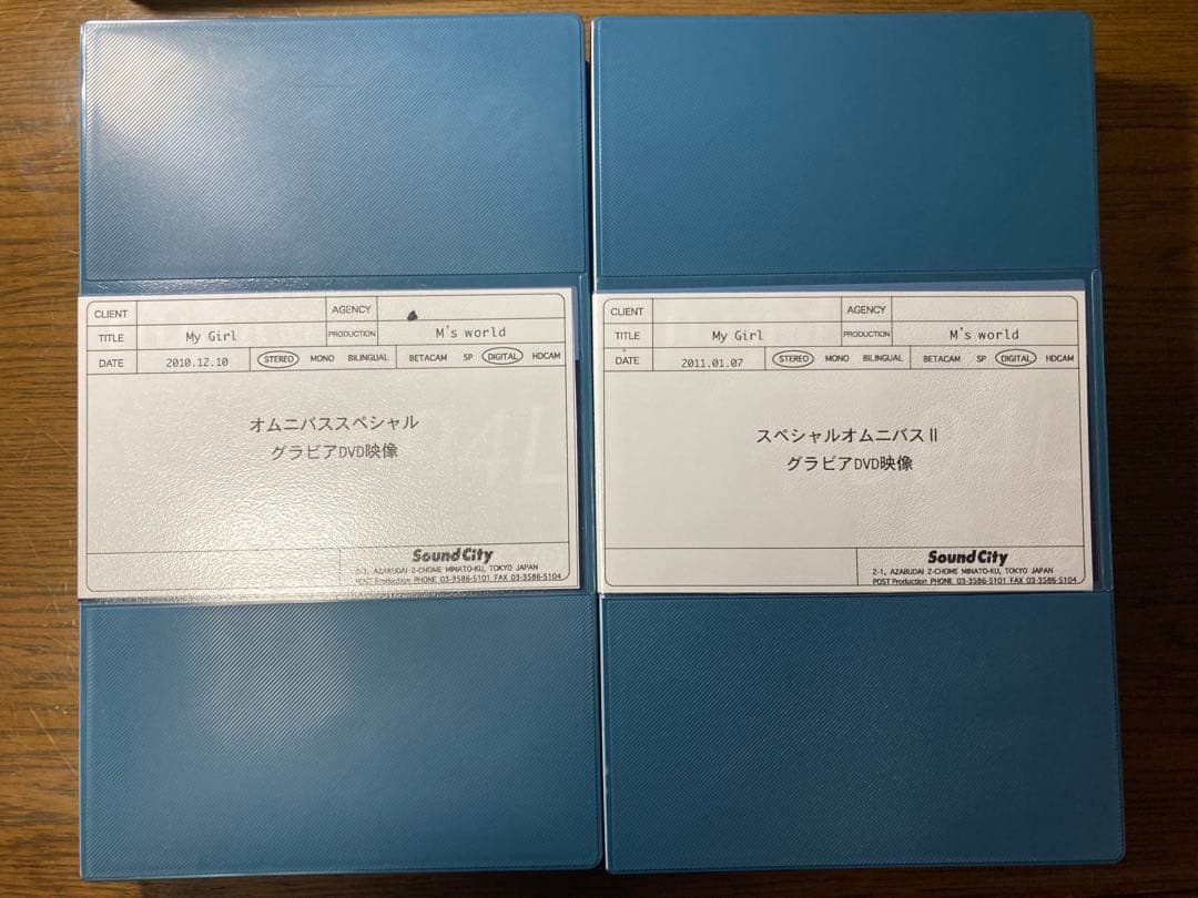 【超貴重】グラビアアイドルDVD マスターテープ9本