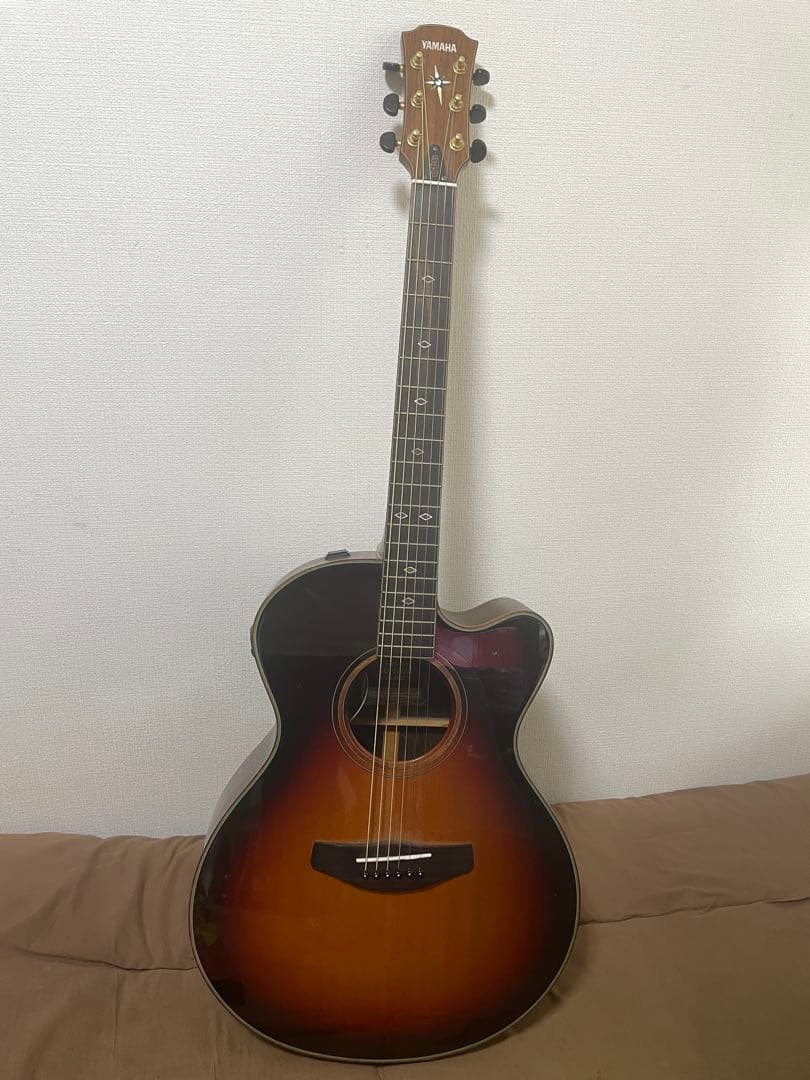 Yamaha CPX1200 ジャンク Yamaha CPX1200II Acoustic-Electric Guitar - Translucent Black