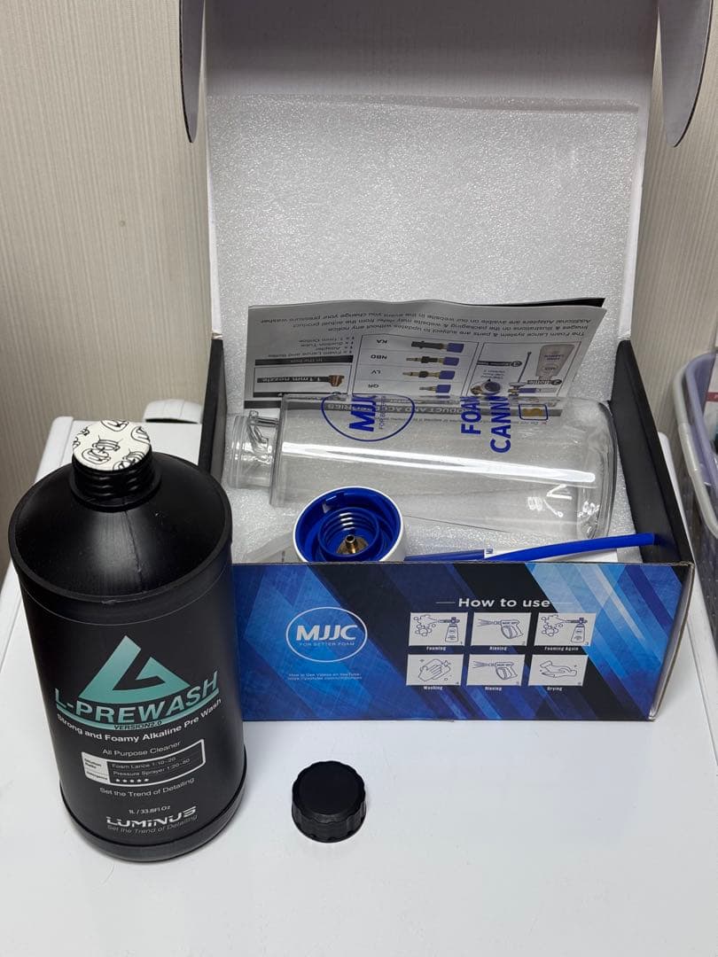 【未使用】MJJC 第３世代 フォームキャノンS V3.0 セット Amazon.co.jp: MJJC 第3世代 フォームキャノンS V3.0【フォームガン +