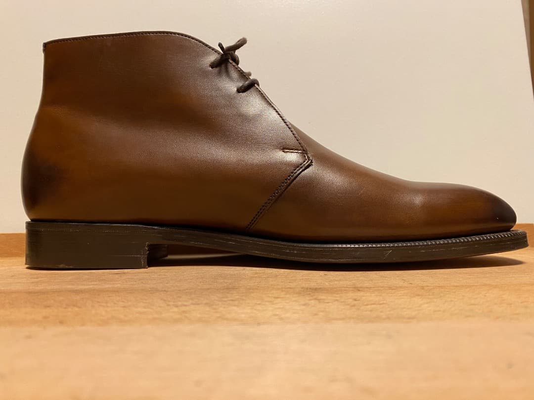 エドワードグリーン 新品未使用　チャッカブーツ　8.5E ラルフローレン別注