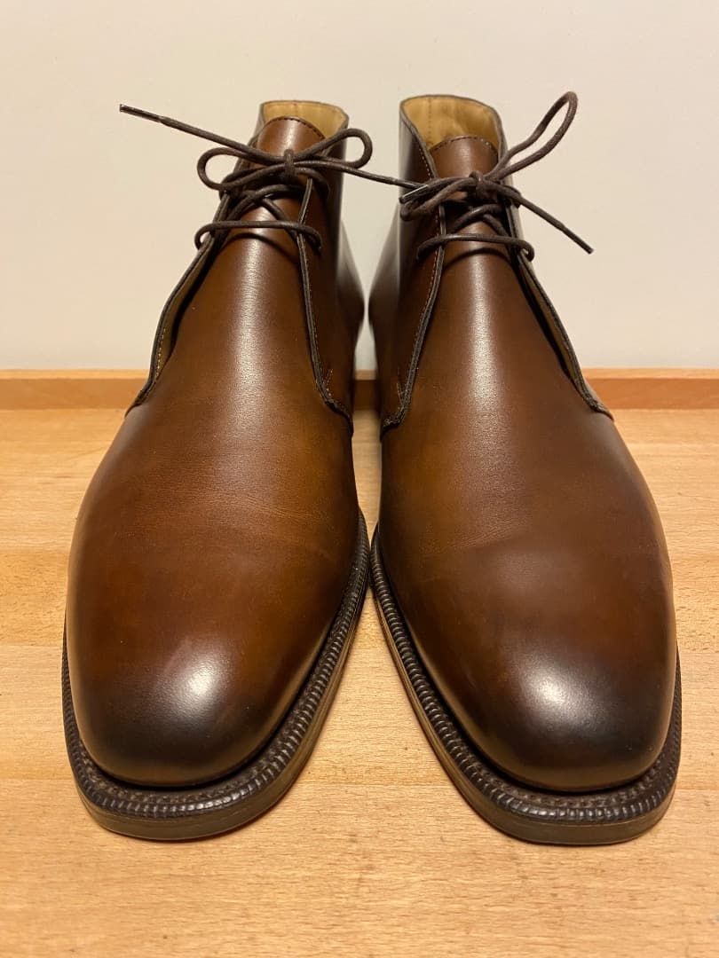 エドワードグリーン 新品未使用　チャッカブーツ　8.5E ラルフローレン別注