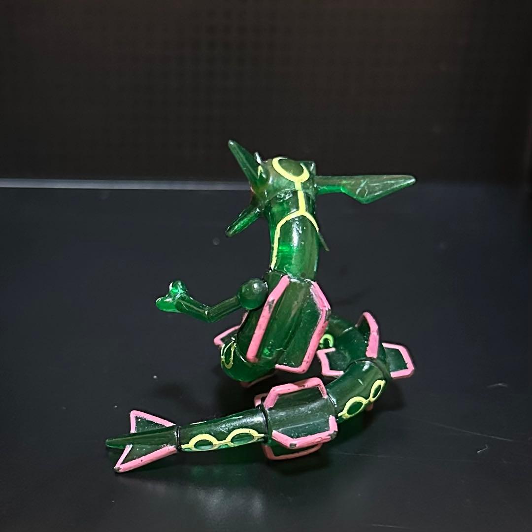 Pokémonモンコレ劇場版クリアver.『レックウザ』初期 TOMY製 - メルカリ