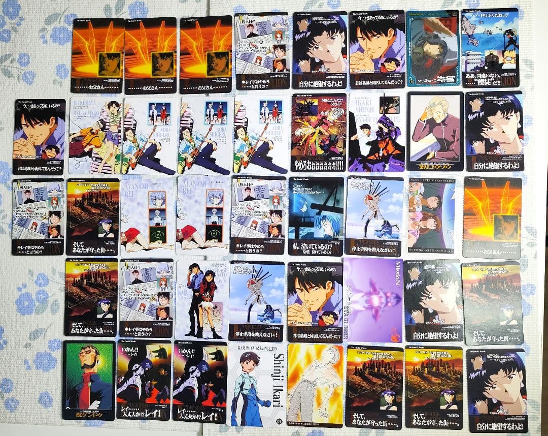 エヴァンゲリオン カード まとめ売り 42枚セット - メルカリ