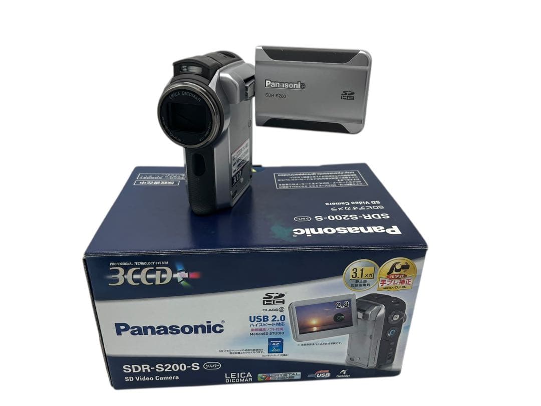 Panasonic SDR-S200-S SDビデオカメラ 本体 概要 SDビデオカメラ SDR-S200 | デジタルビデオカメラ | Panasonic