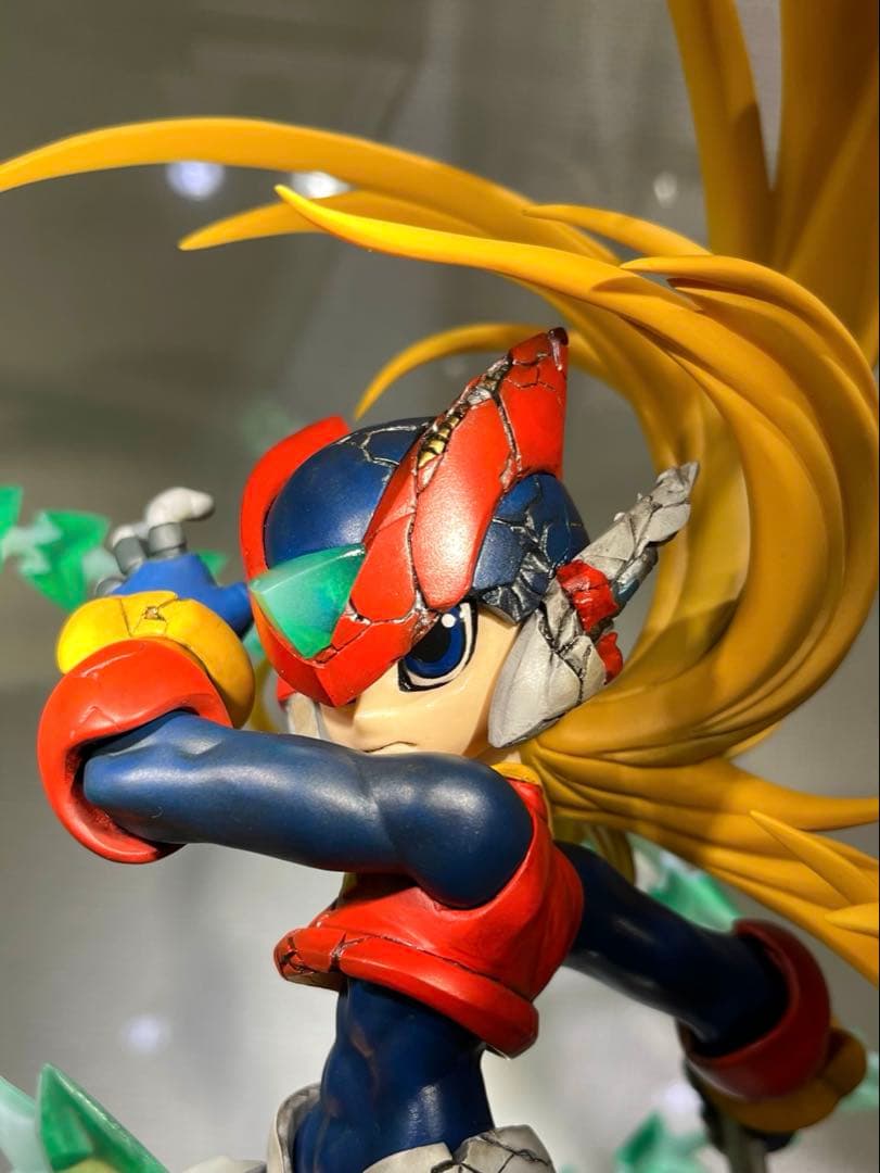 塗装済み ロックマンゼロ ガレージキット - メルカリ