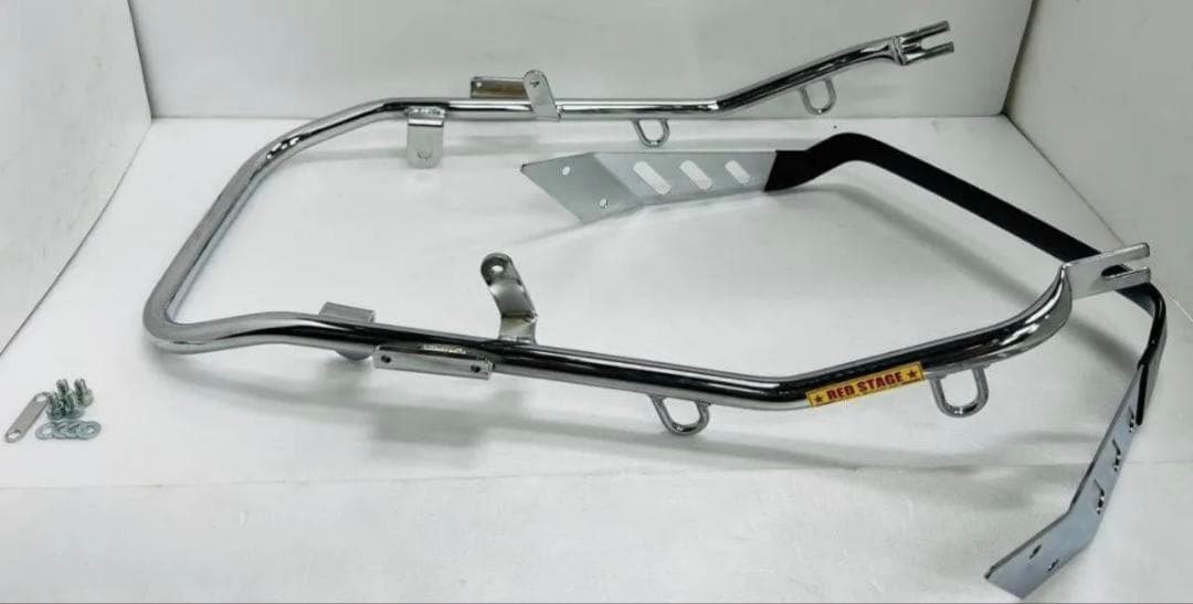 XJR(4HM) タンデムバー 【ノーマルテール用】メッキ　新品 XJR400 4HM オリジナル ドレスアップ タンデムバー ノーマルテール