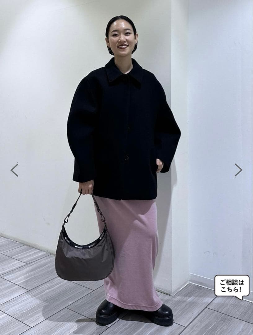 【J’aDoRe限定】【AMOMENTO】HOURGLASS HALF COAT